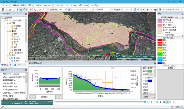 DioVISTA Flood Screenshot