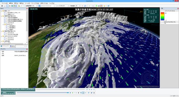 JMA MSM numerical model sample 1